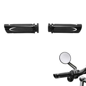 바이크 오토바이 핸들 바 핸드 그립 할리 다지기 혼다 호환 스즈키 가와사키 야마하용 1 인치 25mm