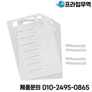 8레이어 하드 디스크 랙 선반 3.5 인치 투명 컴퓨터 케이지 드라이브 인클로저 외부 스토리지 다층 브래킷