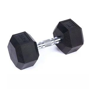 [헬스케어]육각 단품1개 헬스용품 아령 홈트레이닝 16kg 덤벨
