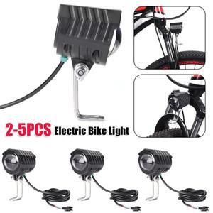 5PCS 2 in 1 전기 자전거 경적 벨 큰 램프 스쿠터 수정 액세서리와 오토바이 헤드 라이트