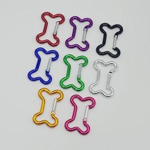 뼈다귀 카라비너 컬러 비너 키링부자재 가방고리 악세사리 부자재 M50372