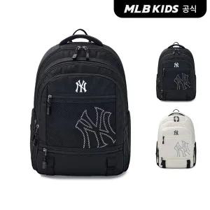 [MLB키즈](공식) 25N 베이직 3LAYER 메쉬 포켓 책가방 (2color) 7ABKB065N