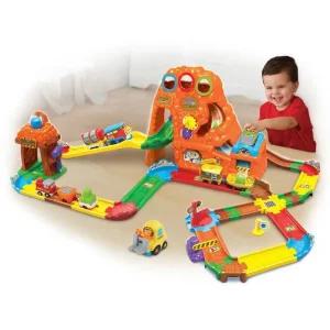 브이텍 기차놀이 뛰뛰빵빵 골드마인 기차 세트 (v191903) 기차 기차트랙 장난