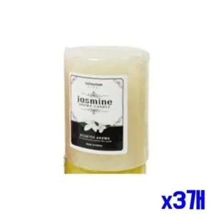 인테리어 자스민 아로마 향초 4.7x7cm x3개 캔들용품