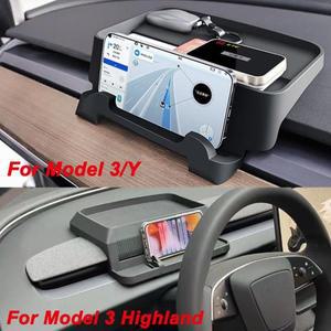 테슬라 모델 Y/3 하 핸드폰 거치대 ETC 거치대 에어 벤트 실리콘 정리함 티슈 박스 차량용 액세서리