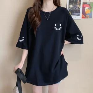 [국내자체제작] 쓰리마일 루즈핏 롱티셔츠