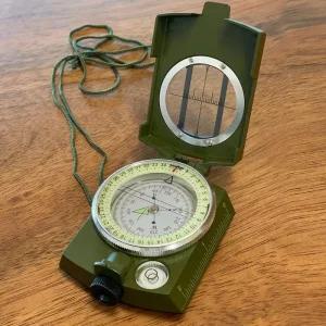 [QNS206V3_58]초정밀 재난용품 야광 다이얼 군용 나침판