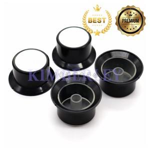 2PCS 35X18.5MM 광 전송 손잡이 전위차계 라이트 가이드 캡 오디오 액세서리 6MM 매화 샤프트