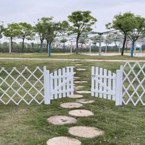 정원 울타리 나무문 담장 경계 게이트 양문 출입구 펜스 아치형 울타리문 가든 장식