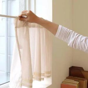 [LF2N2M7S_58]주방가리개커튼 주방 작은 창문 가리개 1P