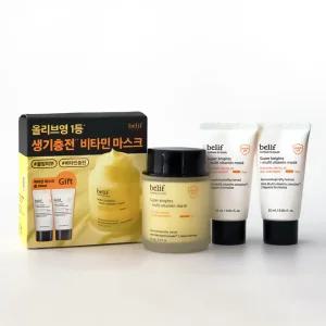 빌리프 슈퍼나이츠 멀티 비타민 마스크 총125ml 기획 세트 (본품75ml+25ml 2개)