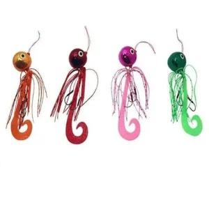 고품질 낚시 전기도금 타이라바 세트 루어 미끼 에기 채비 바다낚시용품 타이라바로드 (WFJEBWM)