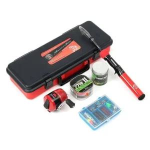 고품질 비타리토 초보배스 루어+릴+낚싯대세트 1.2M 레드 어린이낚시대세트 낚린이 (WFJEC0L)