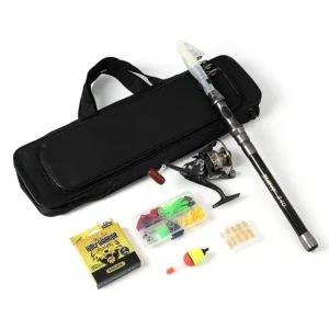 고품질 비타리토 스피닝릴 루어 입문 카본낚싯대 세트 민물낚시세트 카본낚싯대 초보낚시 (WFJEC0N)