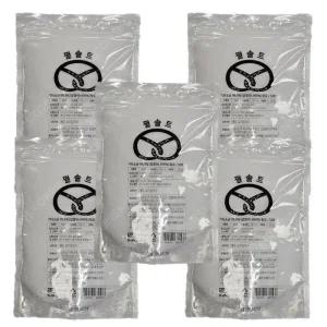 선인 펄솔트 500g 5개 소금빵 프레첼 토핑 시오빵