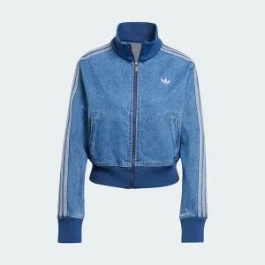 [아디다스] 여성 아디컬러 데님 트랙 탑 JD2570