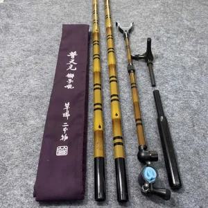 사자후 중층 받침대 꼽기식 대나무 초경질 받침틀 낚싯대 홀더