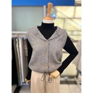 [레코브](하남점)스트링 후드 니트베스트(LC41EXKV007X)
