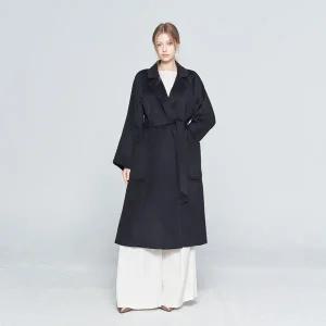 [사바티에](강남점)울 캐시미어 코트_BK (L24230SS)