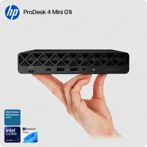 [HP]ProDesk 4 Mini G1i-C26ZCPT-H/Ultra7 265T/8GB/512GB/윈도우11홈/메인스트림/Ai 미니PC