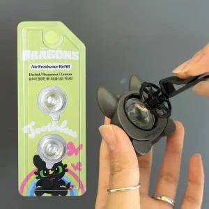 유니버셜 드래곤 길들이기 투슬리스 차량용 방향제 리필 송풍구형