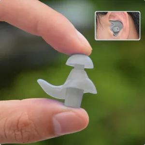 수영 수영용 방수 다이빙 실리콘 귀 귀마개 이어 플러그 수영장 물놀이 수영용품 보호 케이스 포함