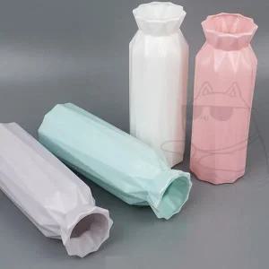 식탁 장식 화병 플라스틱 꽃꽂이 테이블 장식품 꽃병 돌상 소품