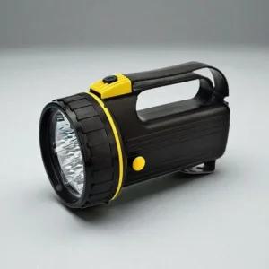 13구 큰 후레쉬 LED 대형 손전등 랜턴 써치라이트 블랙 (WFJLHV9)