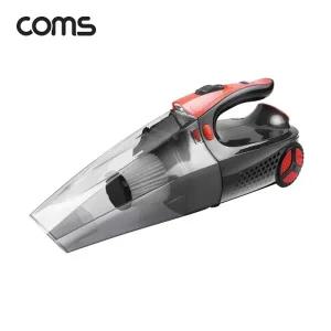 Coms 4 in 1 차량용 멀티 청소기 시거잭 전원 100W 타이어 공기주입 및 공기압 측정 LED 장착