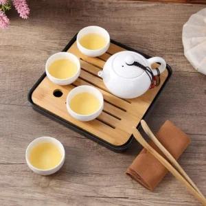 다관 휴대 다도세트 다기세트 여행용 찻잔 차반 (3KptS)