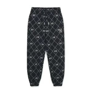 MLB키즈바지 NQK 7APTMD134-50BKS Dia Monogram 자가드 팬츠