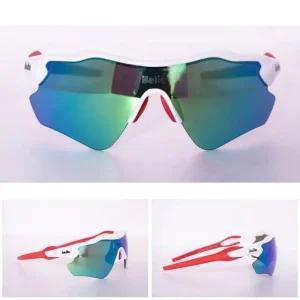 고품질 고글 화이트레드 주니어 그린렌즈 71043 카이로스 (WFJRJ4I)