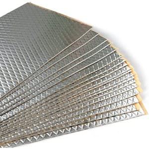 자동차 방음 매트 패드 풍절음 흡음재 50PC 5MM 알루미늄 호일 사운드 단열 코튼 엔진 보닛 방화벽 차음재 방지 데드너