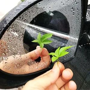 필름 코팅 방수 타원형 사이드미러 13.5x9.5cm 사이드미러커버 사이드미러빗물 레인가드