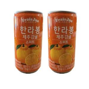 미니 캔음료 일화 프레주 한라봉 제주감귤 175mlx60캔