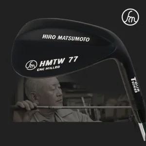 히로마쓰모토 웨지 HMTW77 투어시리즈 웨지 블랙