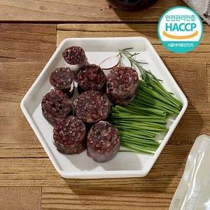 [자연맛남]슬라이스 순대 캠핑 간편조리 피순대 165g x 6인분