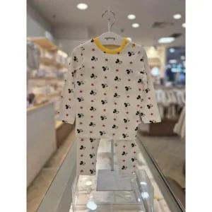 아가방 세이브존03 아가방 아이보리 디즈니 미키 스타 내의세트 AT79R717605A