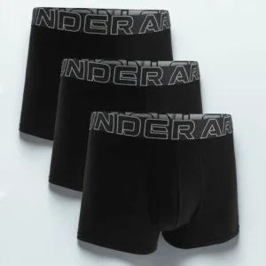 언더아머 UA 퍼포먼스 코튼 남성 3인치 Boxerjock 3장 팬티 1387427-001