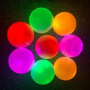 [셀러에이드]야간 필드용품 골프공 골프연습 미니공 볼라이너 6개