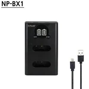 소니 NP BX1 호환 LCD 듀얼 충전기 C타입5핀 겸용 RX 100 WX 500