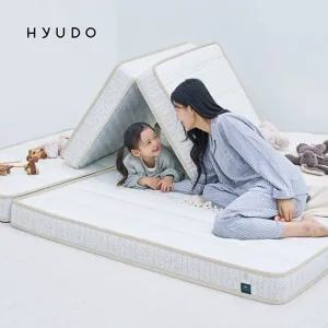 아늑한 제주 14cm 허리 라텍스 포켓 접이식 매트리스 토퍼 MS