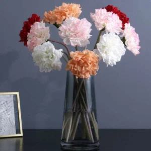 모형 꽃 장식 인테리어 생화 같은 조화 온나핏 카네이션 인조꽃