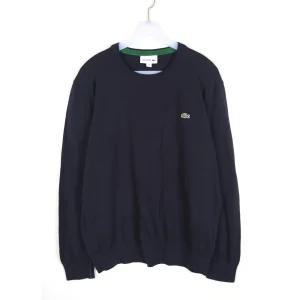 구제 라코스테 라운드 니트 남성XL 면 스웨터 11091
