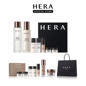 [내일도착]헤라 에이지어웨이 에스테틱 2종세트(여행용 7종+쇼핑백)
