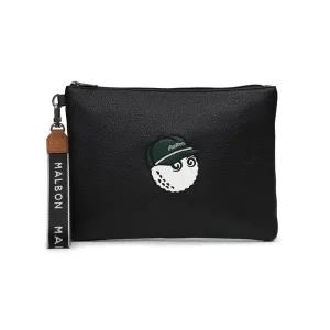 [말본골프] 컬러 배색 클러치 BLACK M5343PBG65BLK