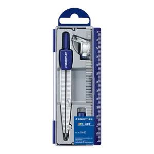 스테들러 노리스 클럽 스쿨 컴퍼스 고급 샤프 전용심 일체형 나사형 학생 제도 용품 도구 준비물