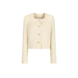 [JJ지고트](하남점)메탈사믹스크롭트위드재킷 GP3M0JK921