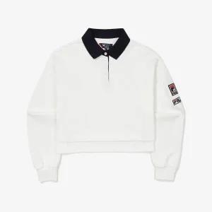 [휠라](광주신세계)[FILA] 테니스 헤리티지 카라 긴팔 티셔츠 (FS2TLF1311F_BOW)