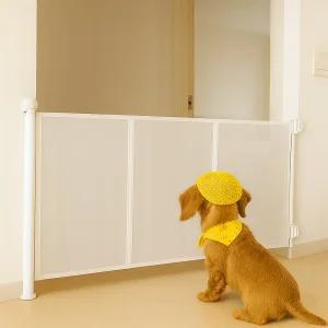 디어독 롤링 스크린 안전문 무타공 애견 애묘 펜스 이중잠금